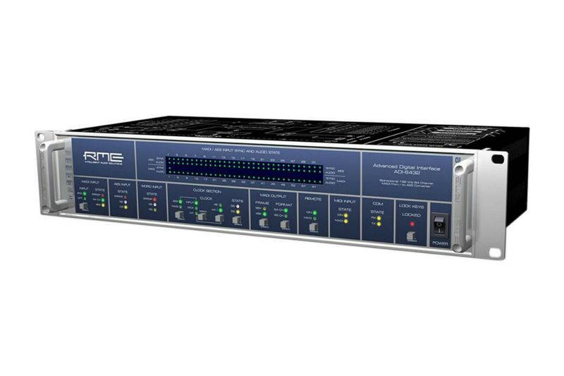 RME ADI-6432 | 24 Bit/192 kHz 2 x 64-Channel MADI to AES/EBU Converter | PALA