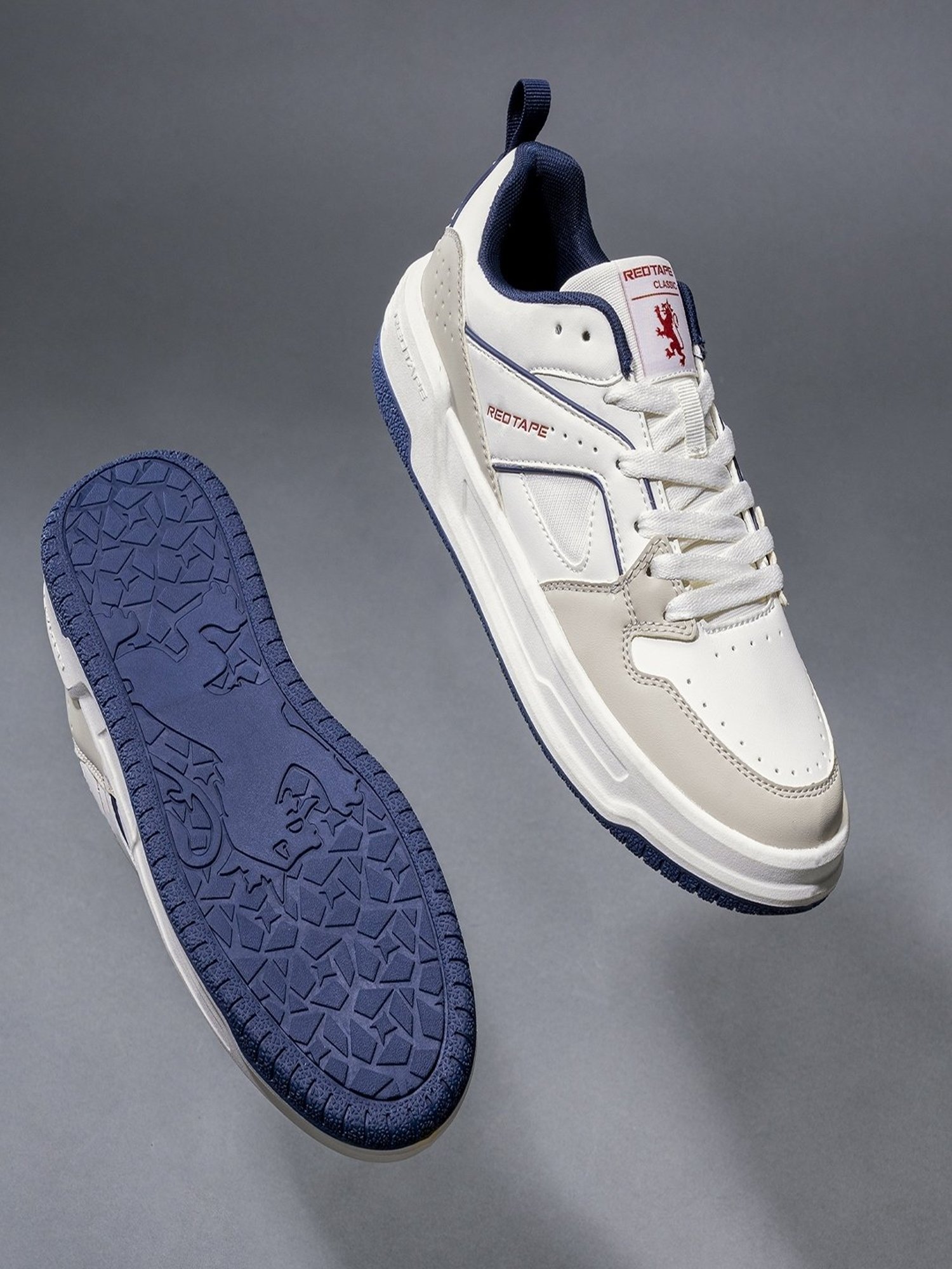 Red Tape Men's Beige Casual Sneakers