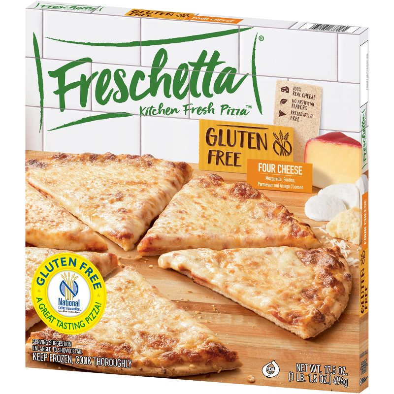 Freschetta Gluten Free Four Cheese Frozen Pizza - 17.5oz
