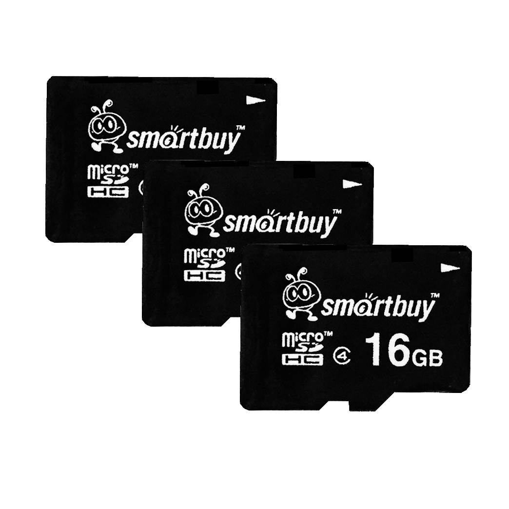 Smartbuy Micro SDHC Class 4 TF Flash Memory Card SD HC C4 Fast Speed for Camera Mobile Phone Tab GPS MP3 TV (4GB - 1 Pack)