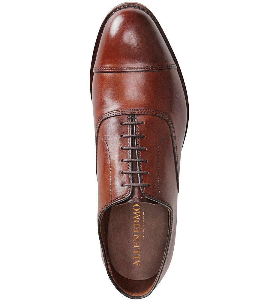 Allen-Edmonds Park Avenue Cap-Toe Leather Dress Oxfords