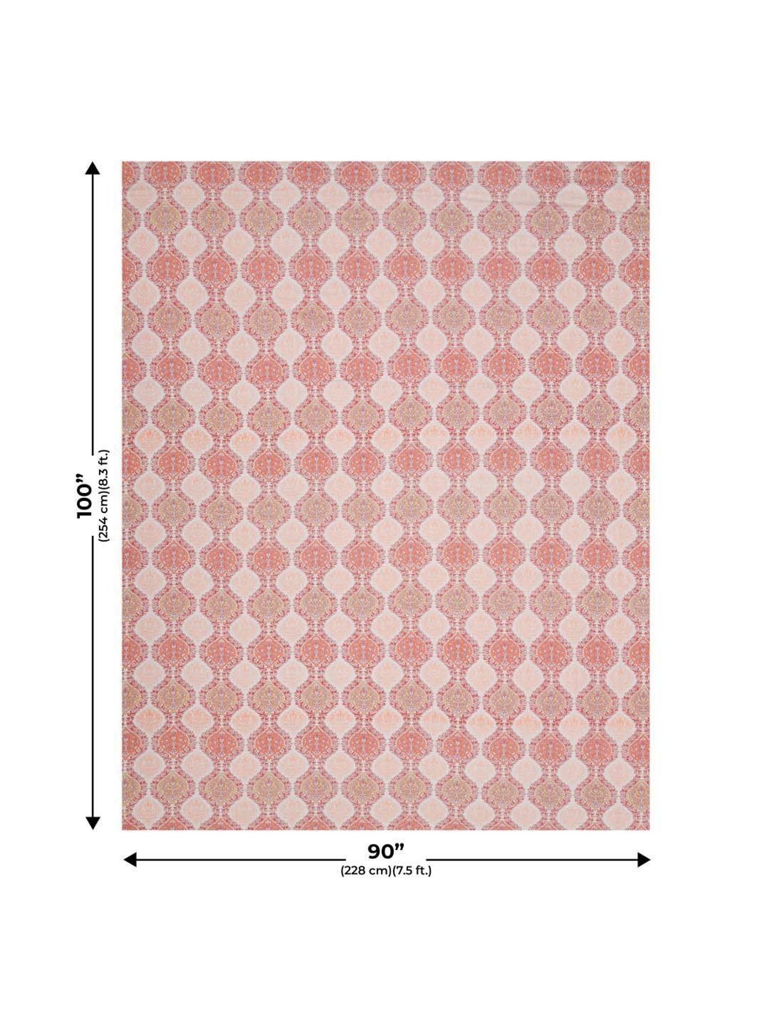 JaipurFabric Carrot Mulmul Cotton 150 GSM Reversible Ac Dohar