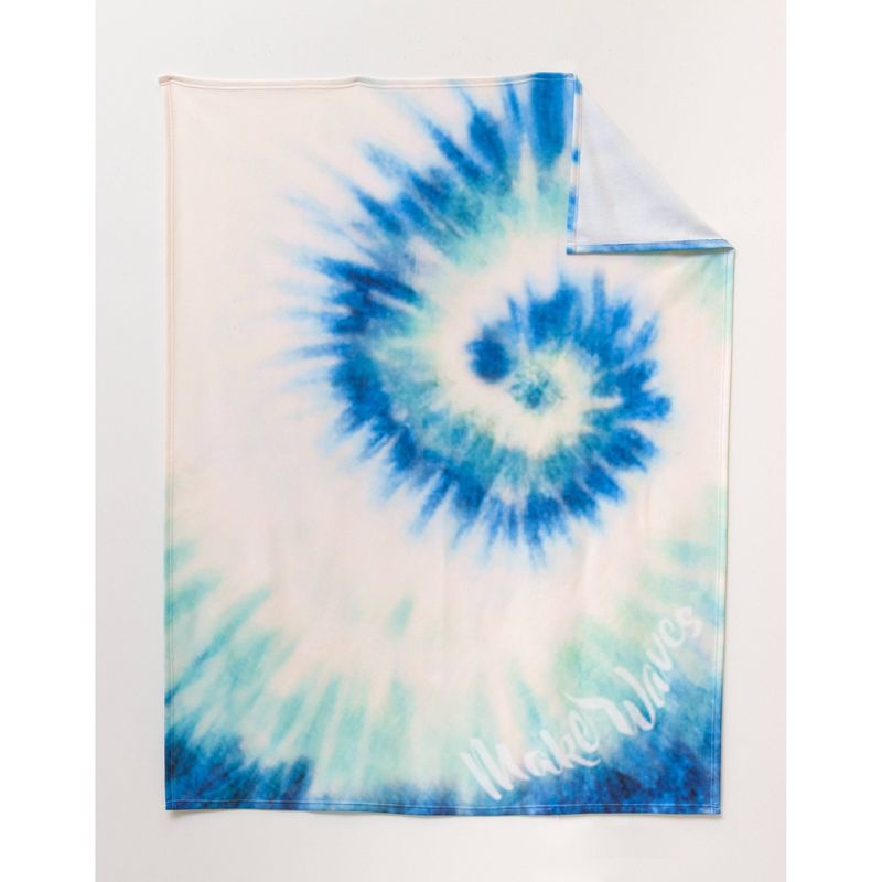 Disney Princess X POPSUGAR Ariel Tie Dye Sweatshirt Throw and Eye Mask