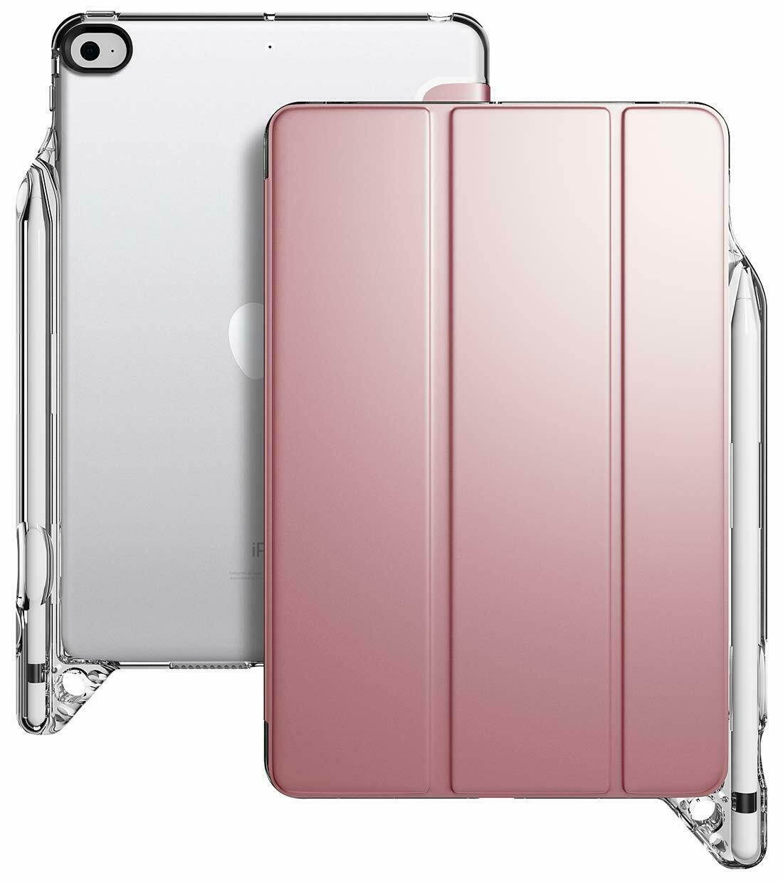 [20 Pieces] For iPad Mini 5 2019 Tablet Cover w/Sleep-Wake Feature Rose Gold
