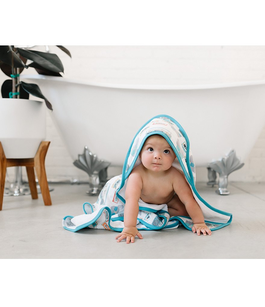 Copper Pearl Baby Boys Bruno Hooded Towel