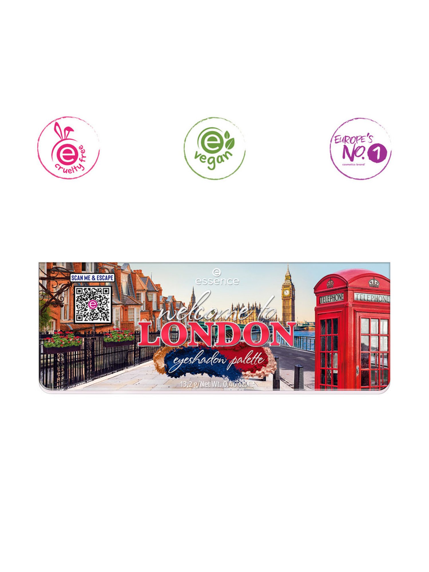 Essence Eyeshadow Palette Welcome To London - 13.2 gm