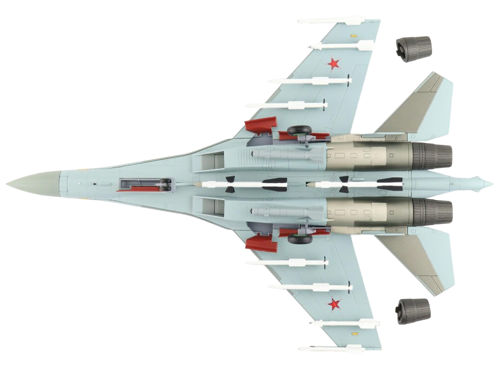 Sukhoi Su-24M Fencer-D Bomber Aircraft "Ukraine War" (2023) Ukrainian Air Force 1/72 Diecast Model by JC Wings