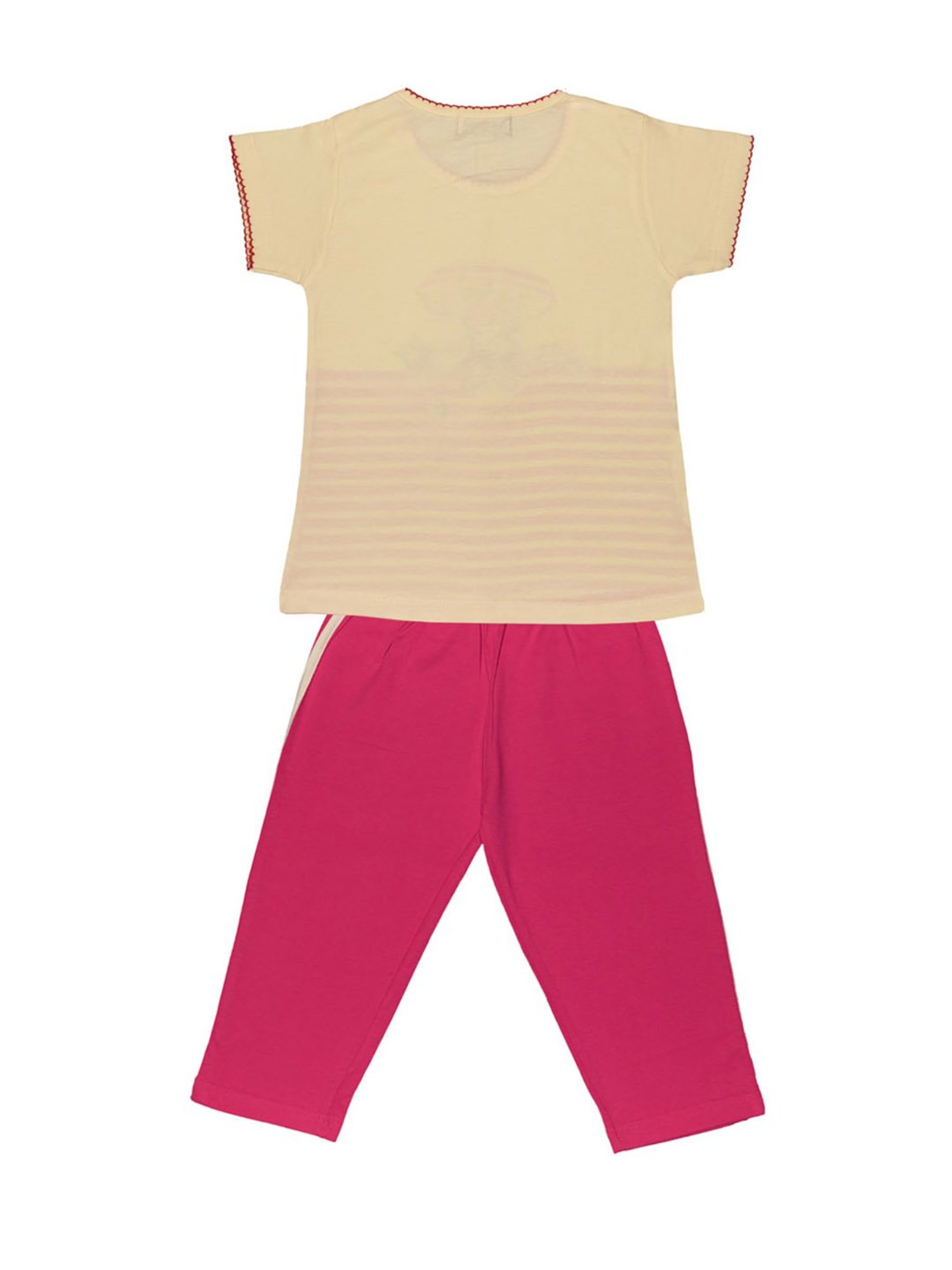 Todd N Teen Kids Multicolor Printed Top with Pants