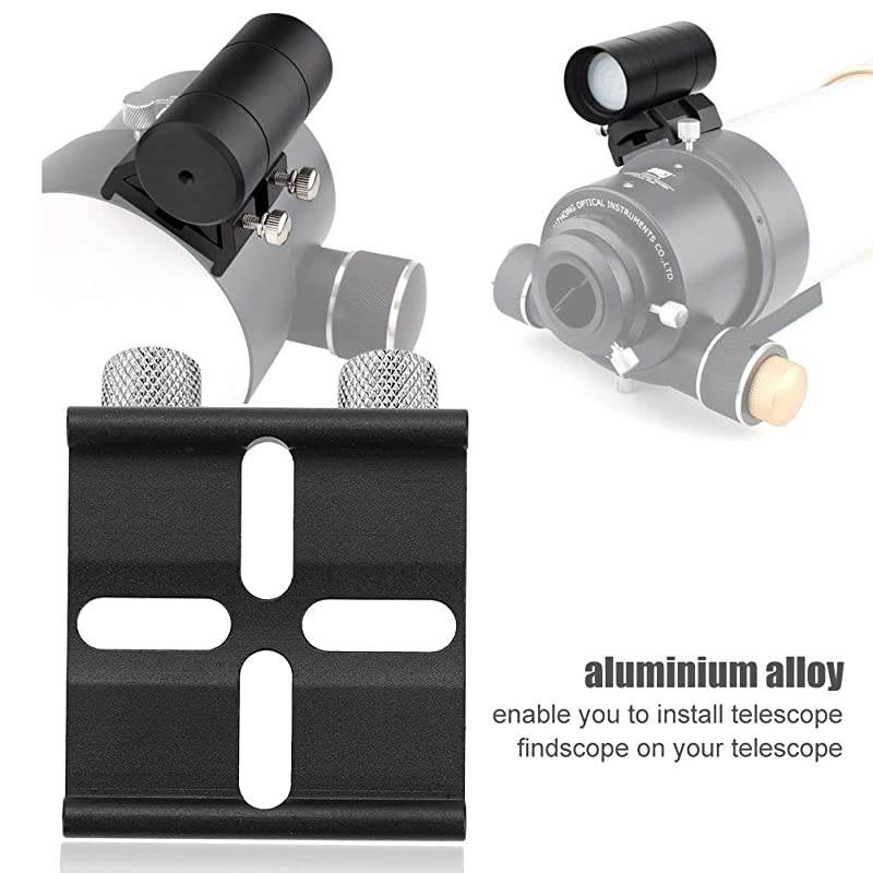 Telescope Finderscope Mount Dovetail Slot Plate Groove Screw Accessory for Celestron