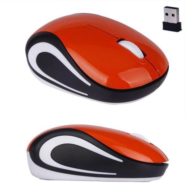 Mini 2.4 GHz 800/1200 DPI Wireless Optical Mouse Mice for PC Laptop Notebook