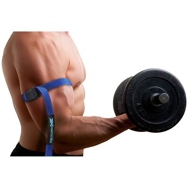 BFR Bands Classic Blood Flow Restriction Occlusion Training Bands - Blue
