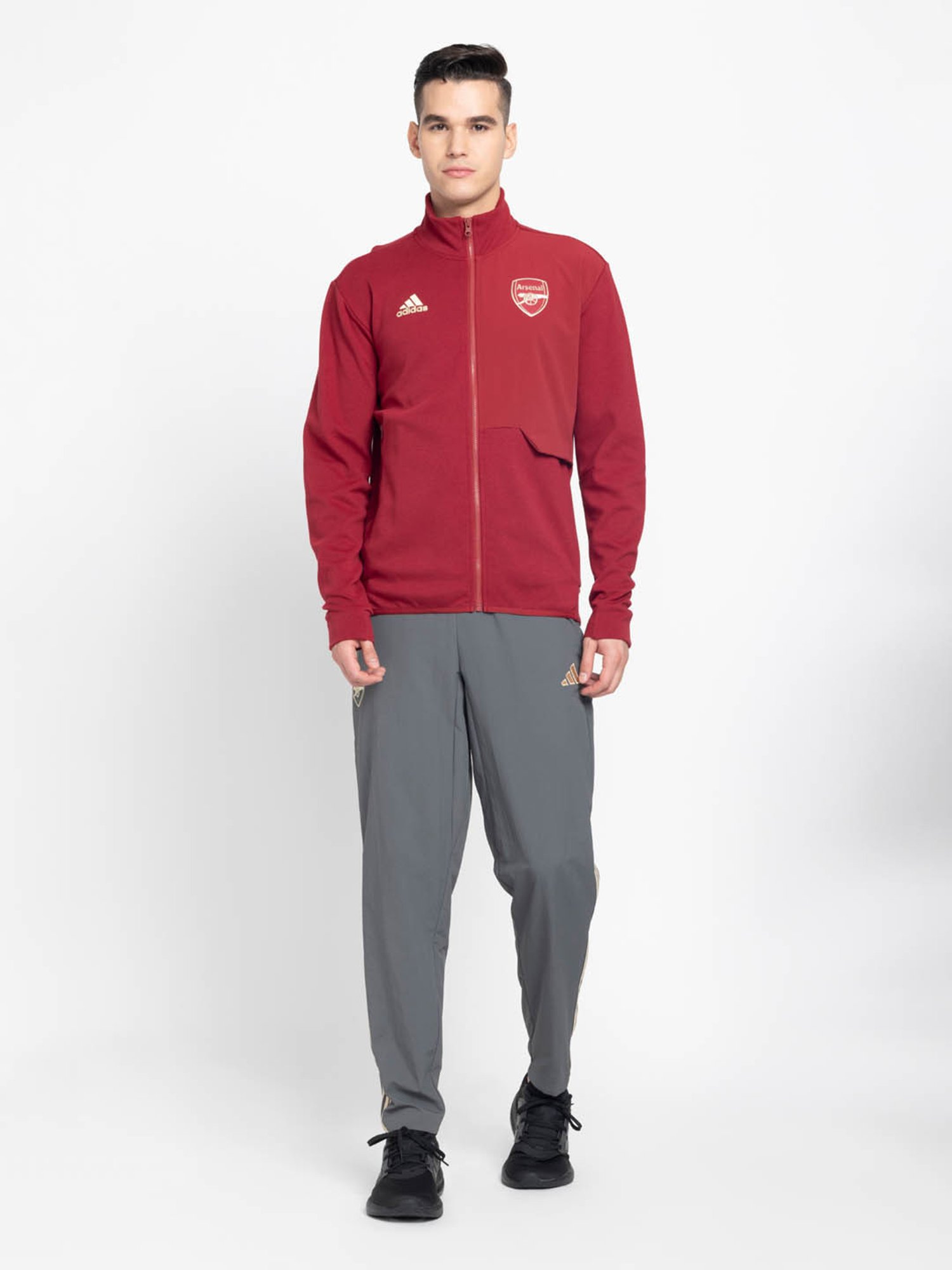 Slowave Teal Regular Fit Sports Hooded Jacket