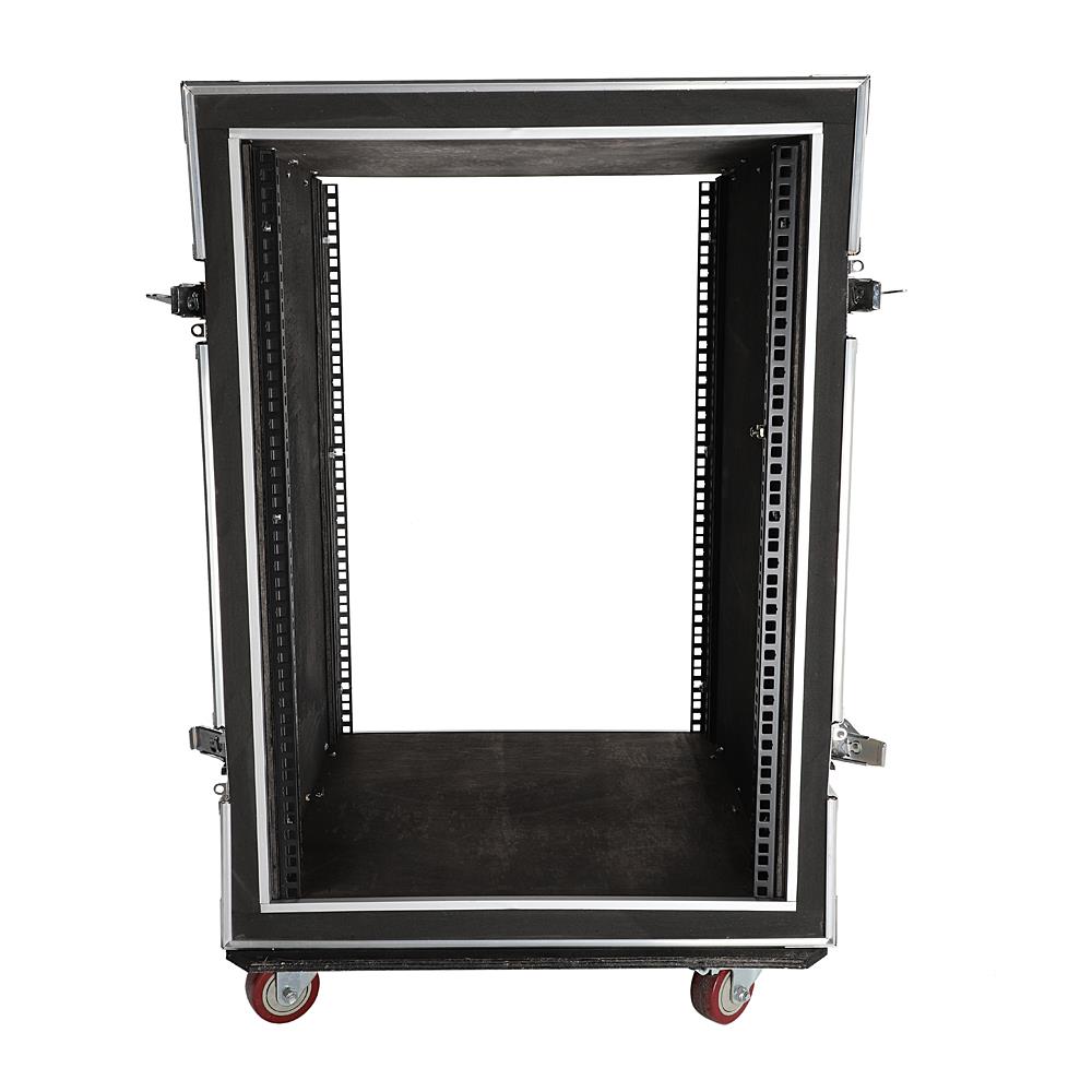 19" Space Rack Case Double Door 16U DJ Mixer Cabinet for Audio Equipment
