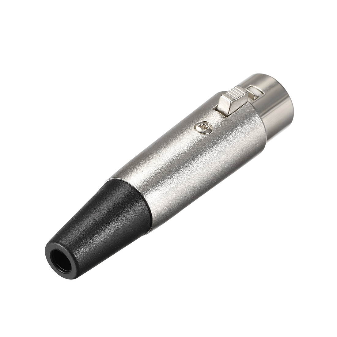 3pcs 3-Pin XLR Female Connector Adapter,Microphone Mic Cable Plug Connector,Mic Audio Socket