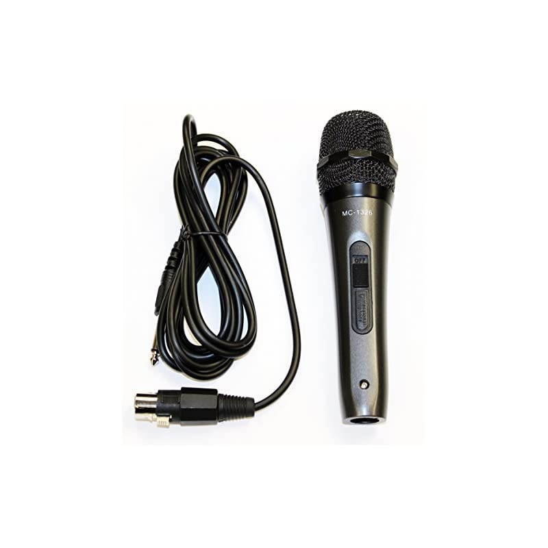 Professional Unidirectional Dynamic Microphone with 10ft Cord and onoff switch