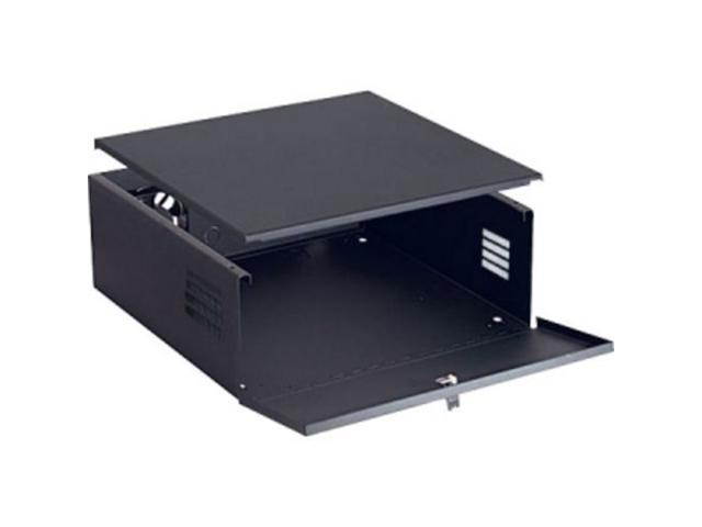 VIDEO MOUNT PRODUCTS DVR-LB1 DVR lock box with lock and fan