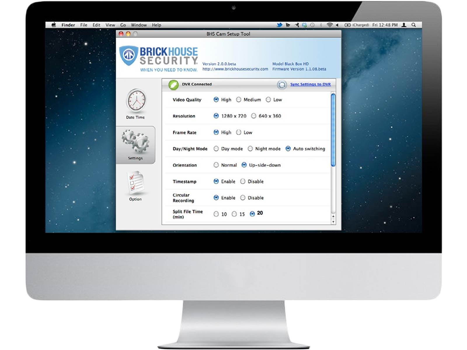 Camscura PRO Hidden Camera Black Box Covert Home Surveillance and Nanny Camera By Brickhouse Security
