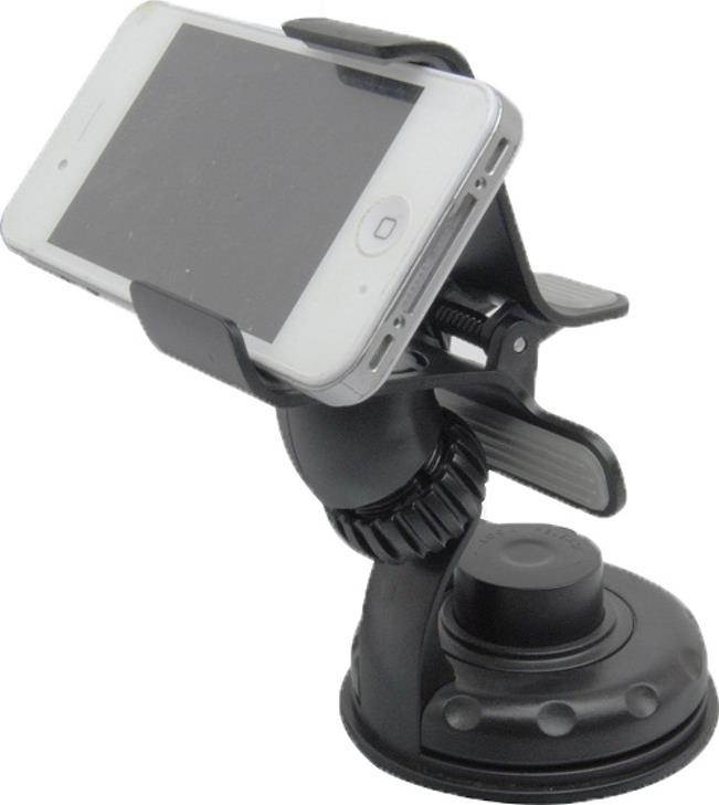 Car Mount Clipper Phone Holder Windshield Swivel Cradle Window Rotating Dock Stand Suction Black K6E for ZTE Blade X MAX, Grand X Max 2 X3 X4, Duo LTE XL, ZMax Pro Z981