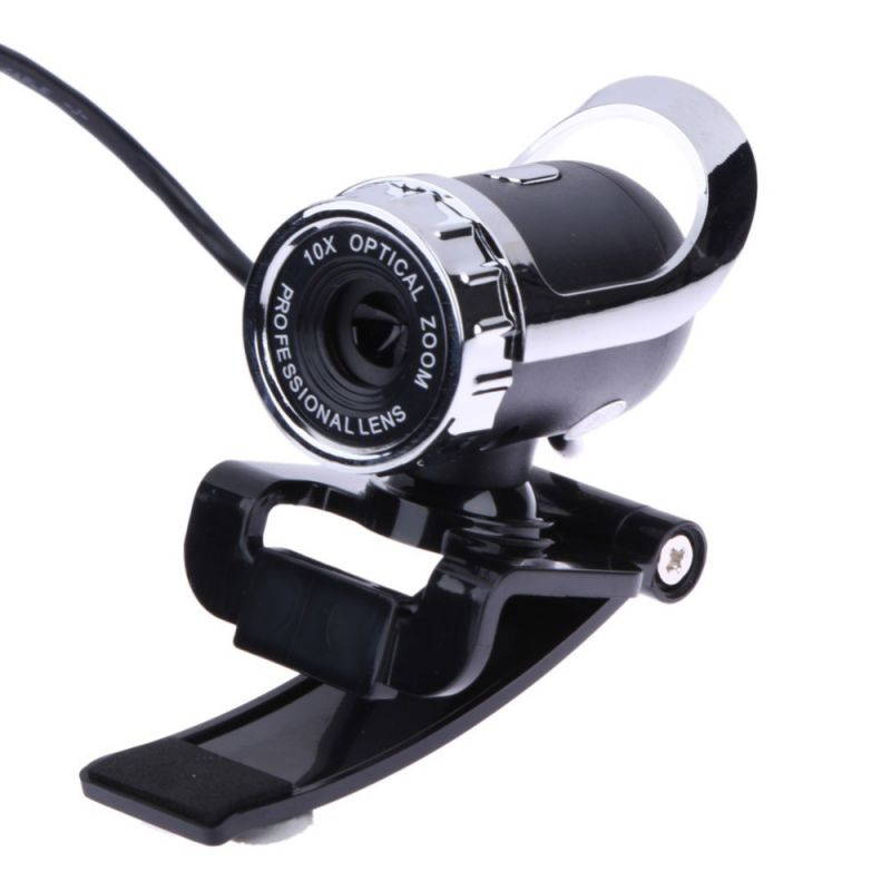 Webcam USB 12 Megapixel High Definition Camera Web Cam 360 Degree MIC Clip-on For Skype Computer With Mic PC Laptop Drop Shop