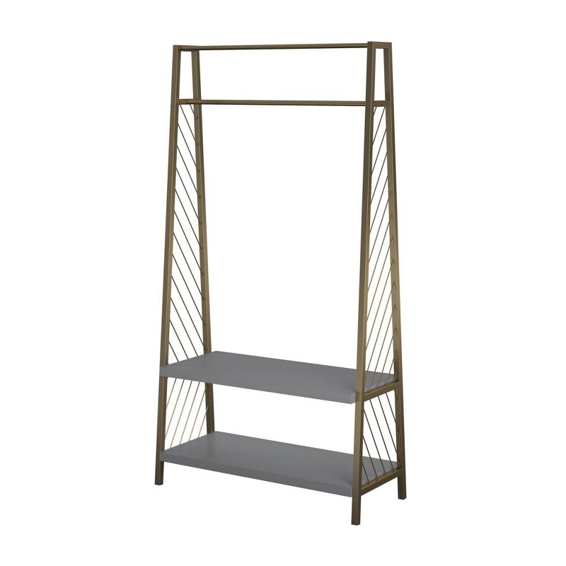 Quatro Umbrella Stand & Coat Rack Steel - Adesso