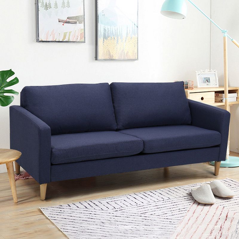 Ali Upholstered Loveseat Dark Shadow Blue - HOMES: Inside + Out