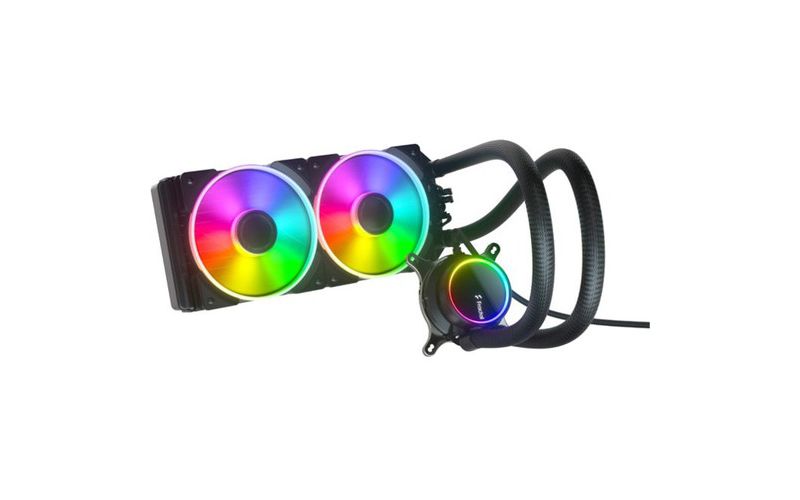 Fractal Design Celsius+ S24 Cooling Fan/Radiator/Pump - 2 x 120 mm - 85.7 CFM - 32.7 dB(A) Noise - Liquid Cooler Cooler - LLS Bearing