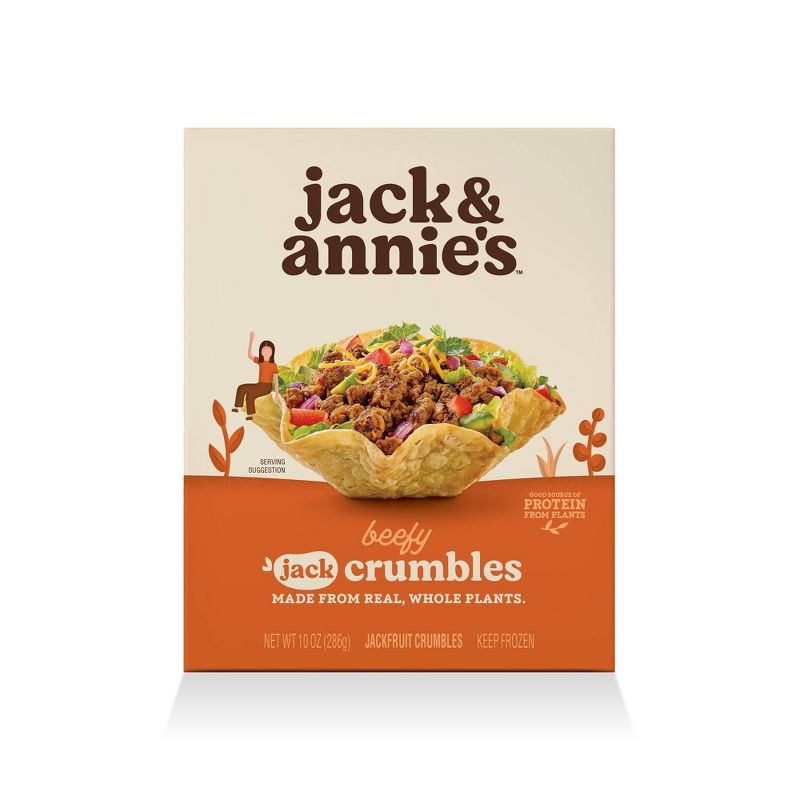 jack & annie's Frozen Taco Jack Crumbles - 10oz