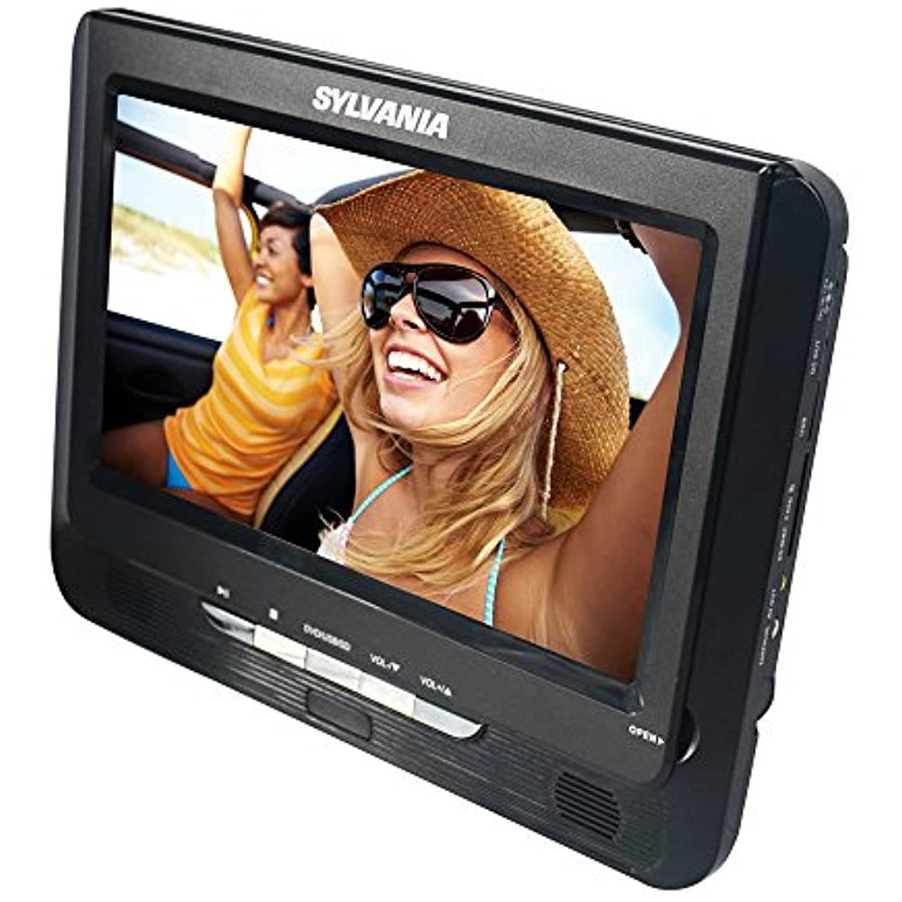 SYLVANIA(R) SDVD9957 9" Dual-Screen Portable DVD Player