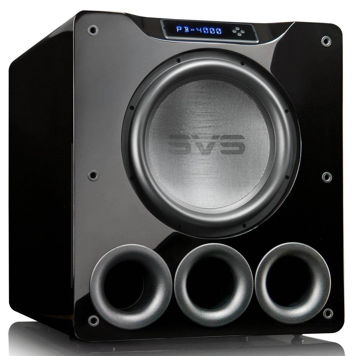 SVS PB-4000 13.5" 1200W Ported Box Subwoofer (Piano Gloss Black)