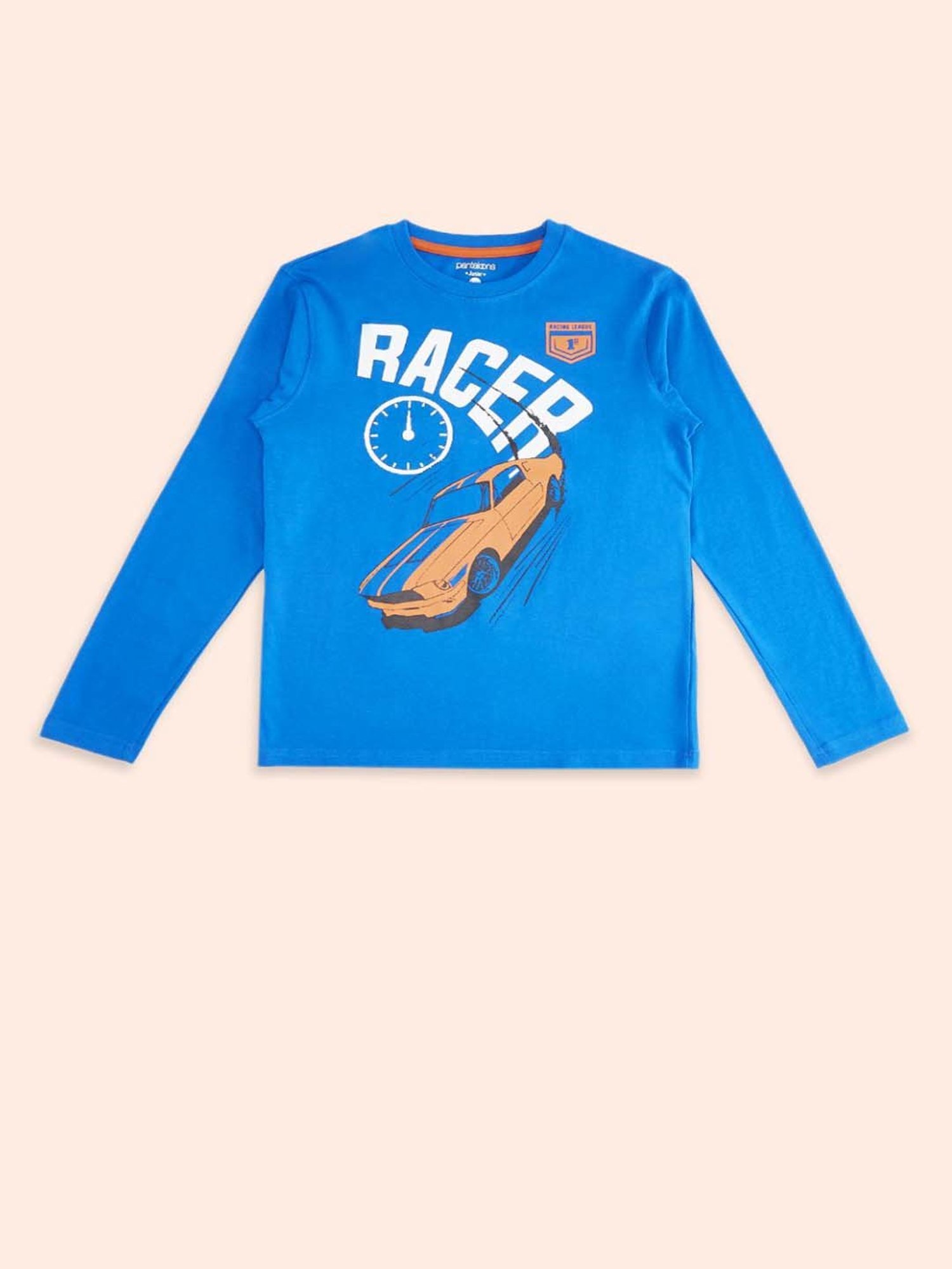 Pantaloons Baby Boys Multicolor Cotton Printed Full Sleeves T-Shirt