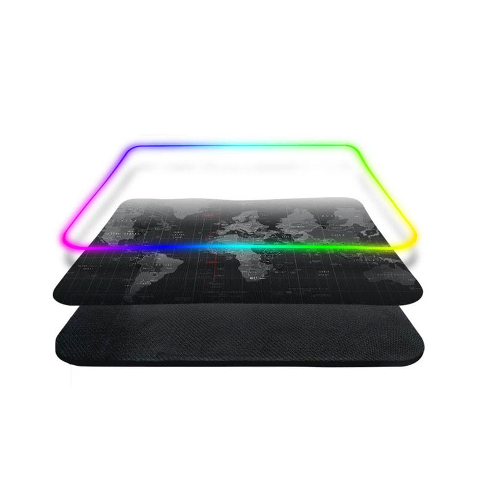 LEDs RGB Mouse Pad 14 Lighting Modes Gaming Extra Large Soft Extended Non Slip Mousepad for PC Laptop