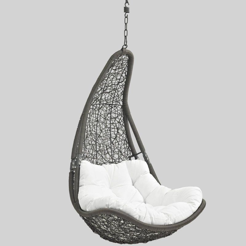 Web Spinner Swing 24" Diameter - Black - Sorbus