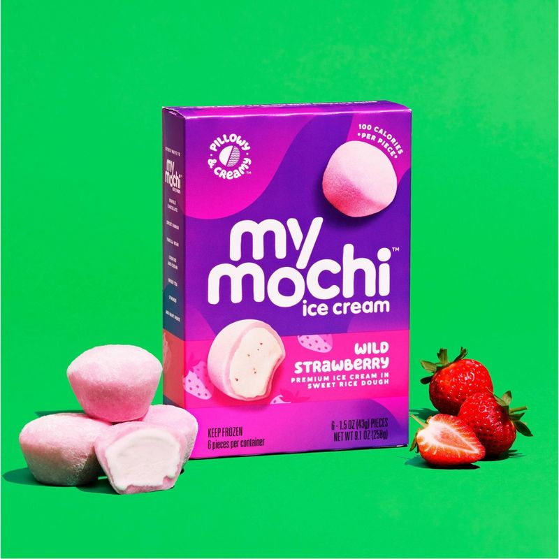 My/Mochi Strawberry Ice Cream - 6pk