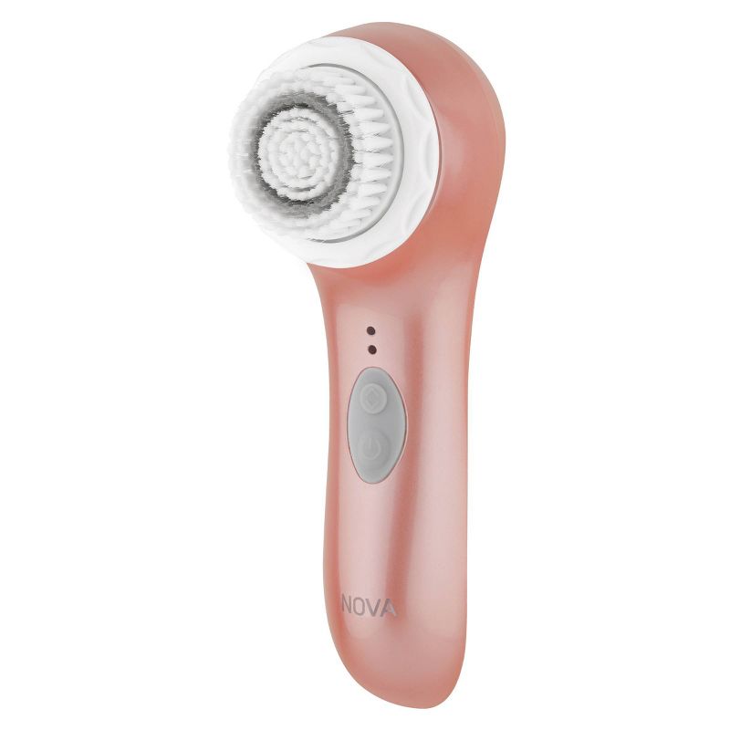 Spa Sciences Nova Sonic Cleansing Brush with Patented Antimicrobial Brush Bristles - Limited Edition Rose Gold