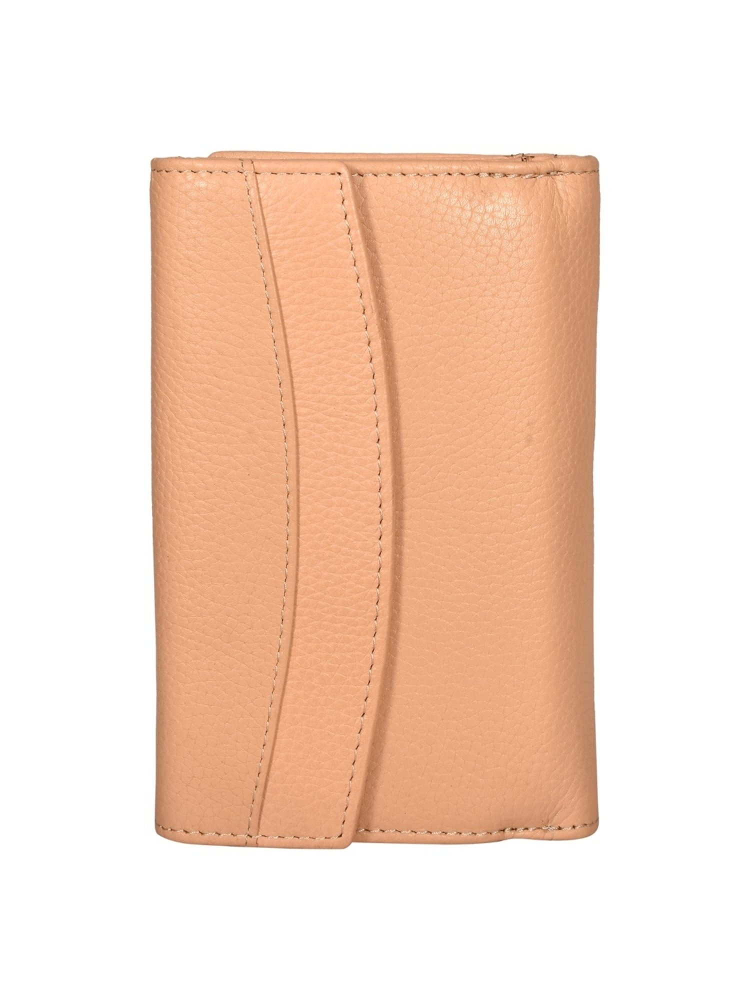 SASSORA QIU Beige Leather Wallet