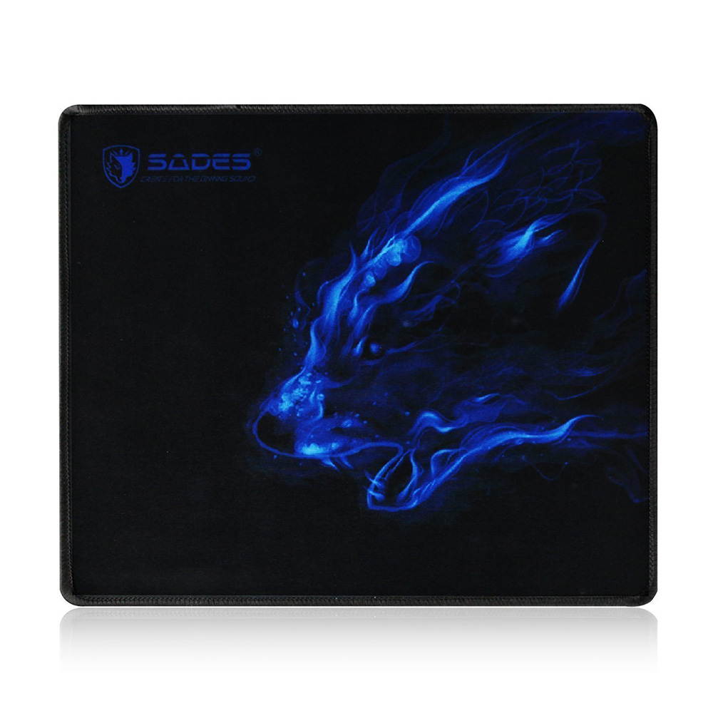 SADES Gaming Mouse Pad Anti-fray Anti-slip Nature Rubber Smooth Silk-processed 29.5*25 cm Gamer Mousepad for csgo overwatch LOL