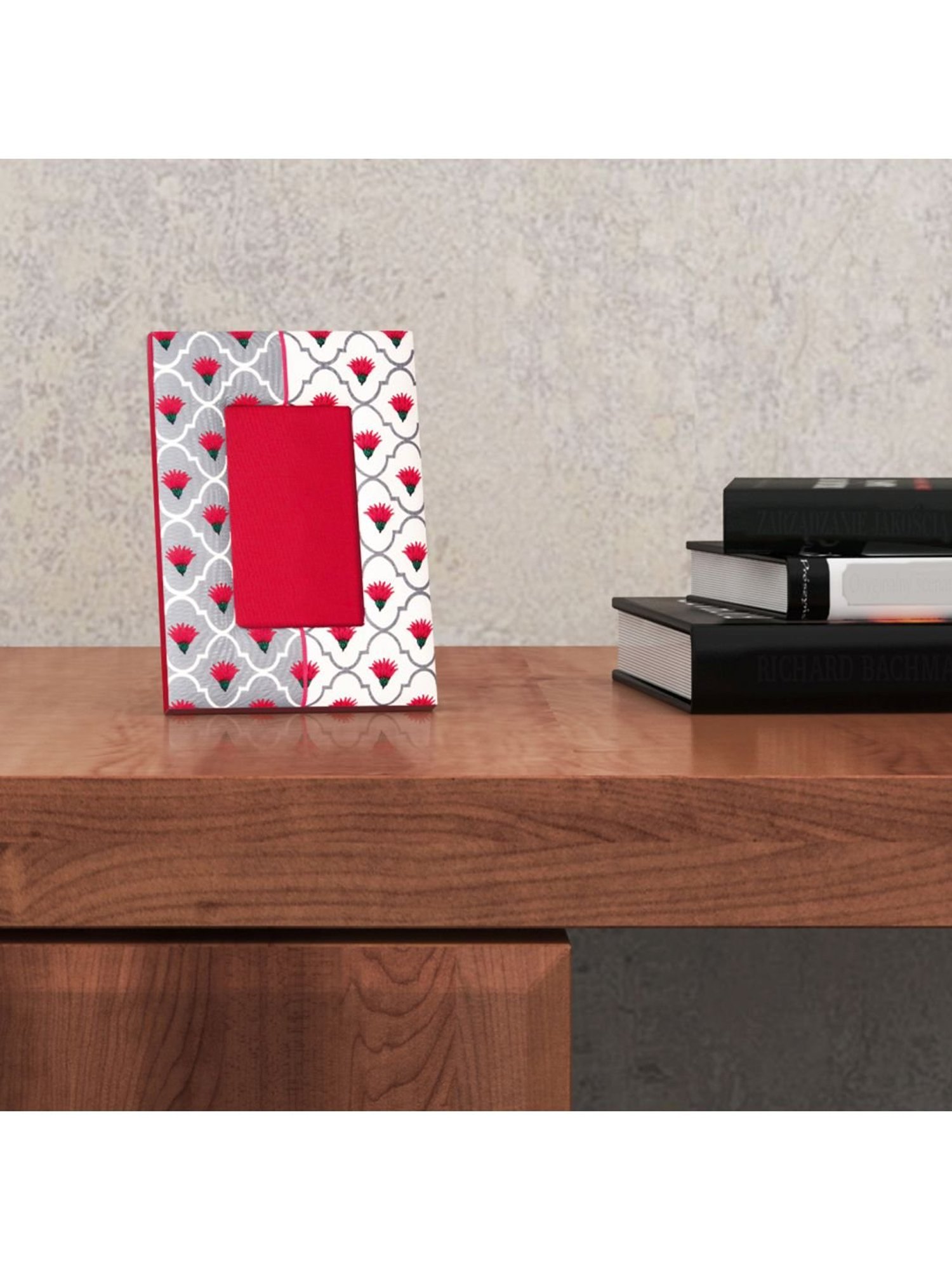 SEJ by Nisha Gupta Grey & White Wooden Photo Frame