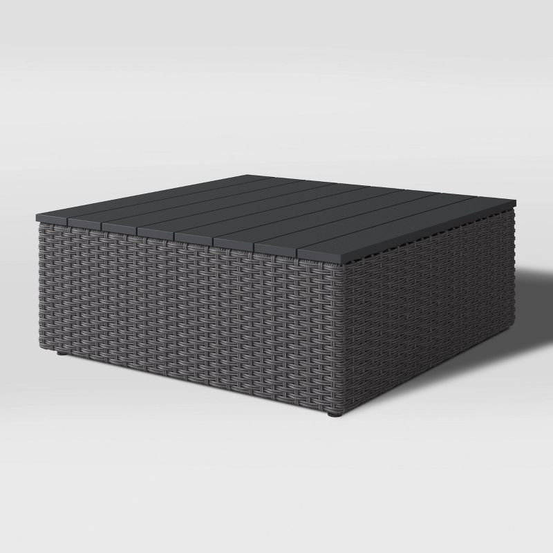 Manteo 70" Rectangular Outdoor Patio Fire Pit Table Light Gray - Modway