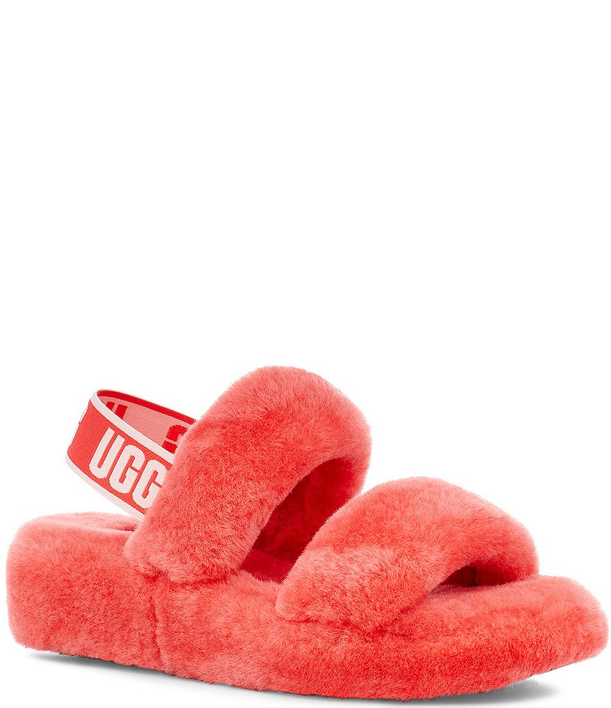 UGG&reg; Oh Yeah Fur Slides
