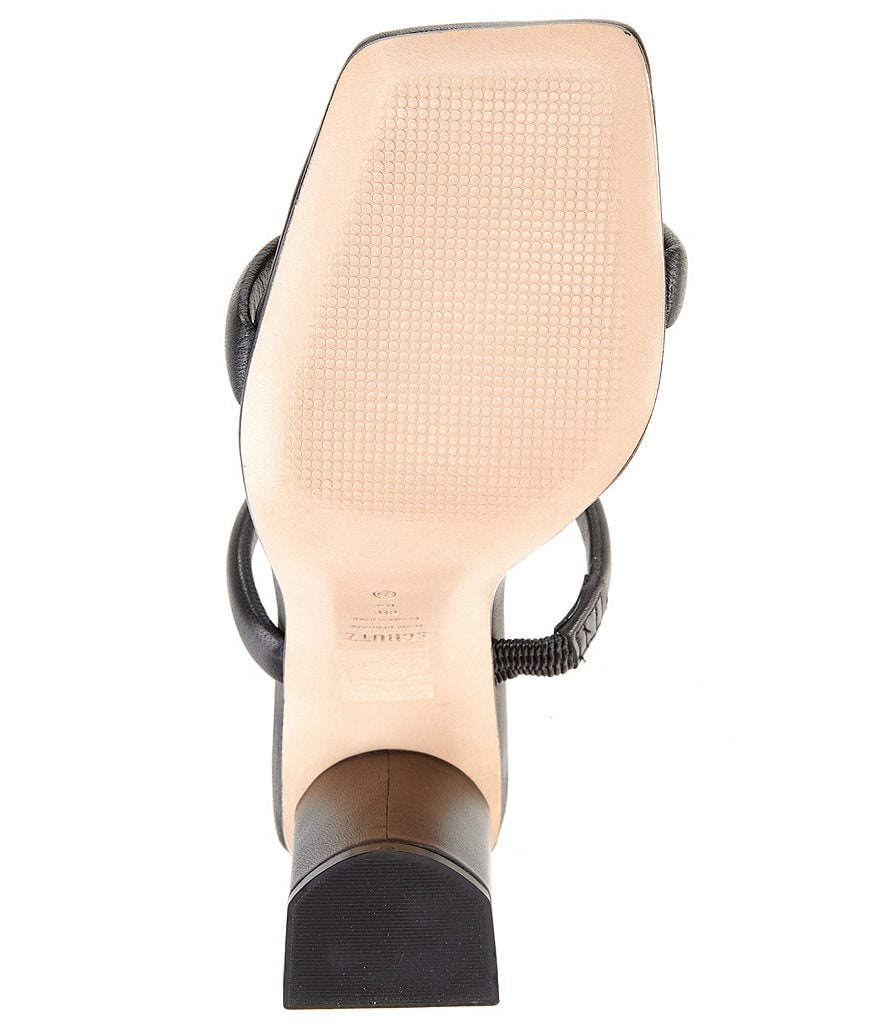 Schutz Ully Leather Slip-On Sandals