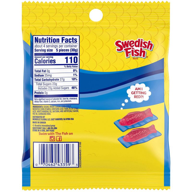 Swedish Fish Peg Bag - 4oz