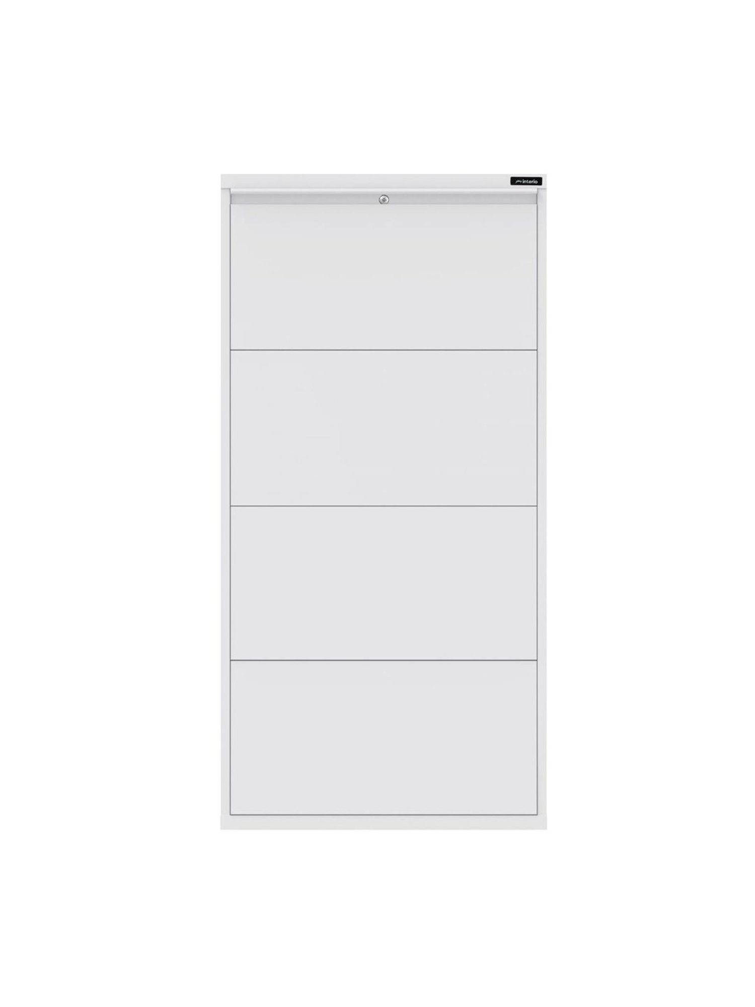 Delite Kom Metal Shoe Rack - 24" 10 Shelf, Double Decker, Ivory, PowderCoat, Wall Mount, DIY