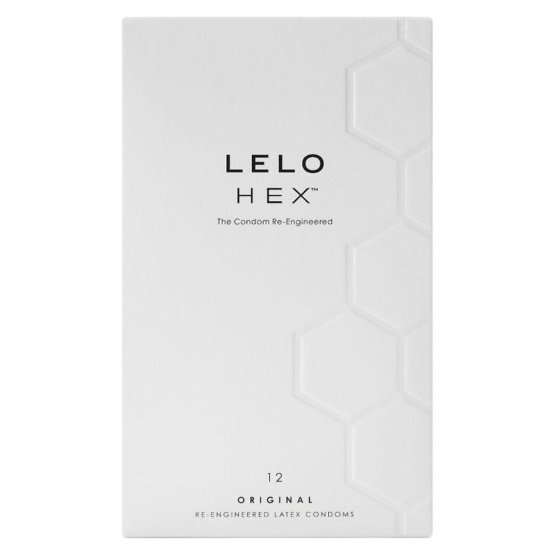 Lelo Hex Original Condoms - 12ct