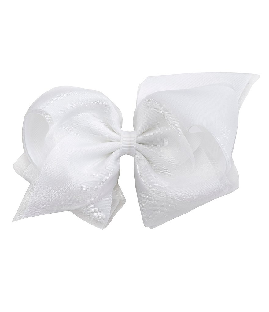 Copper Key Girls King Organza Bow