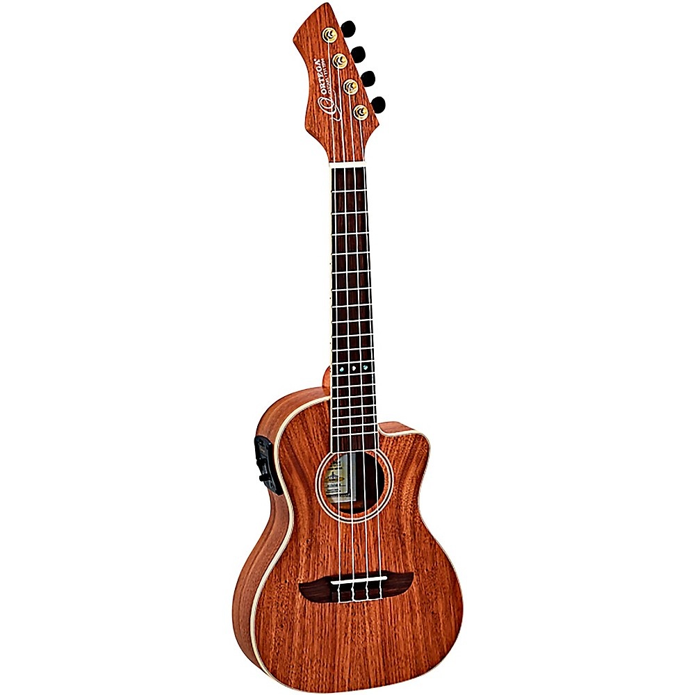 Ortega Horizon Series RUWN-CE Walnut Concert Acoustic-Electric Ukulele Satin Natural