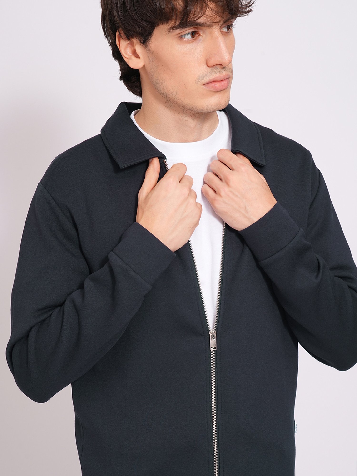 Selected Homme Blue Viscose Regular Cardigan