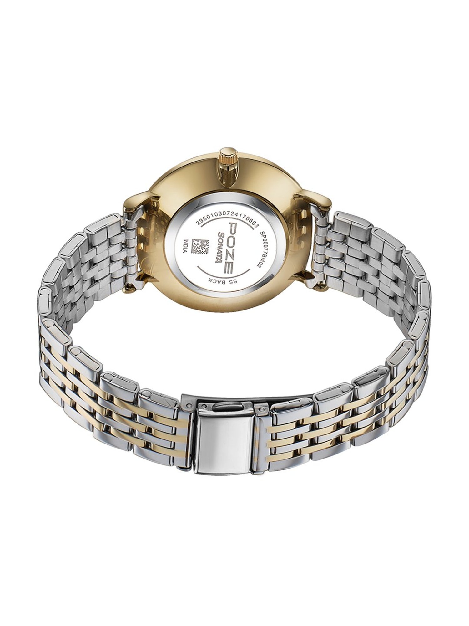 Sonata Poze 3.0 SP80077BM02WF Analog Watch for Women