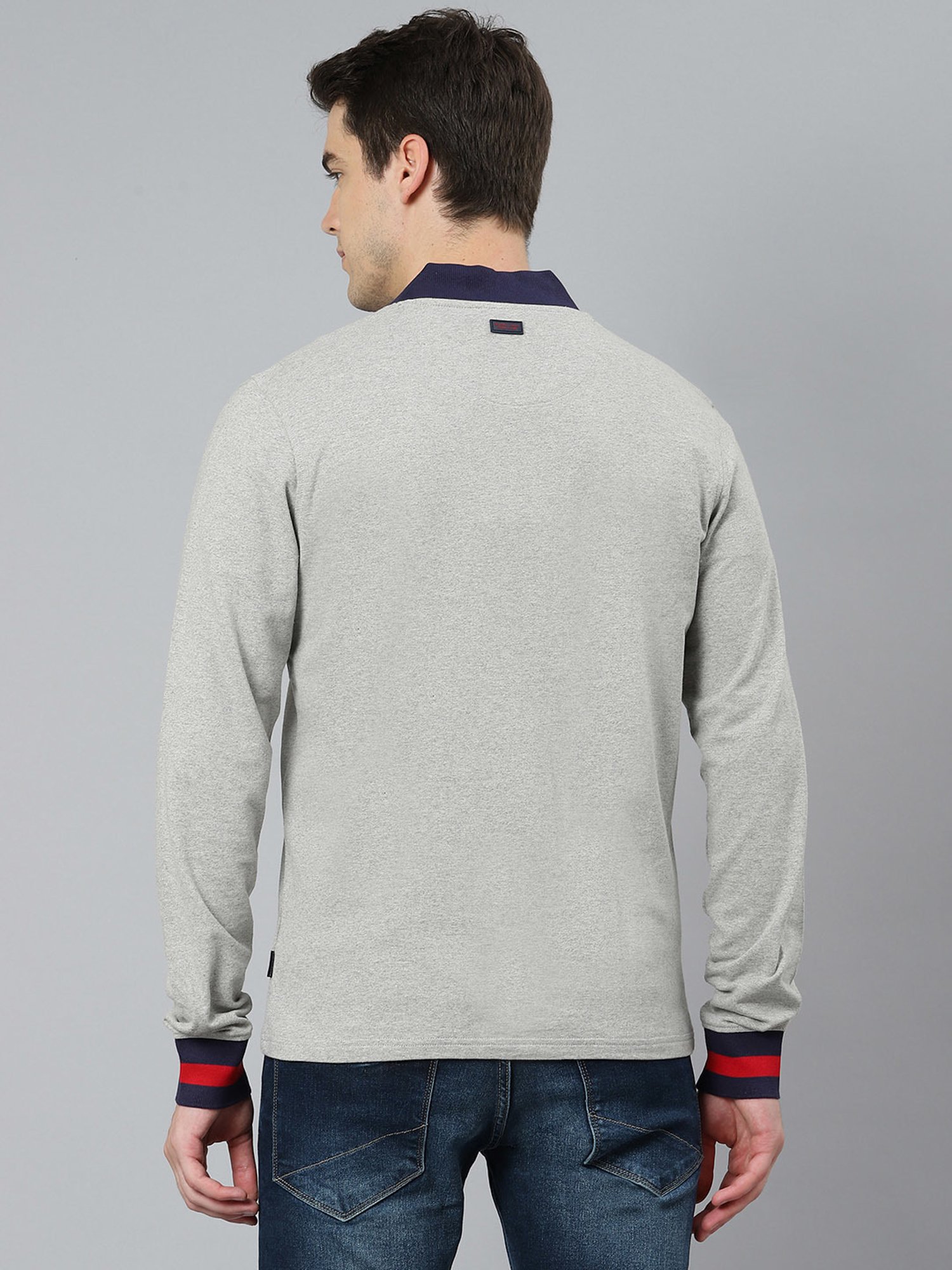 Beverly Hills Polo Club Grey Embroidered Cardigan