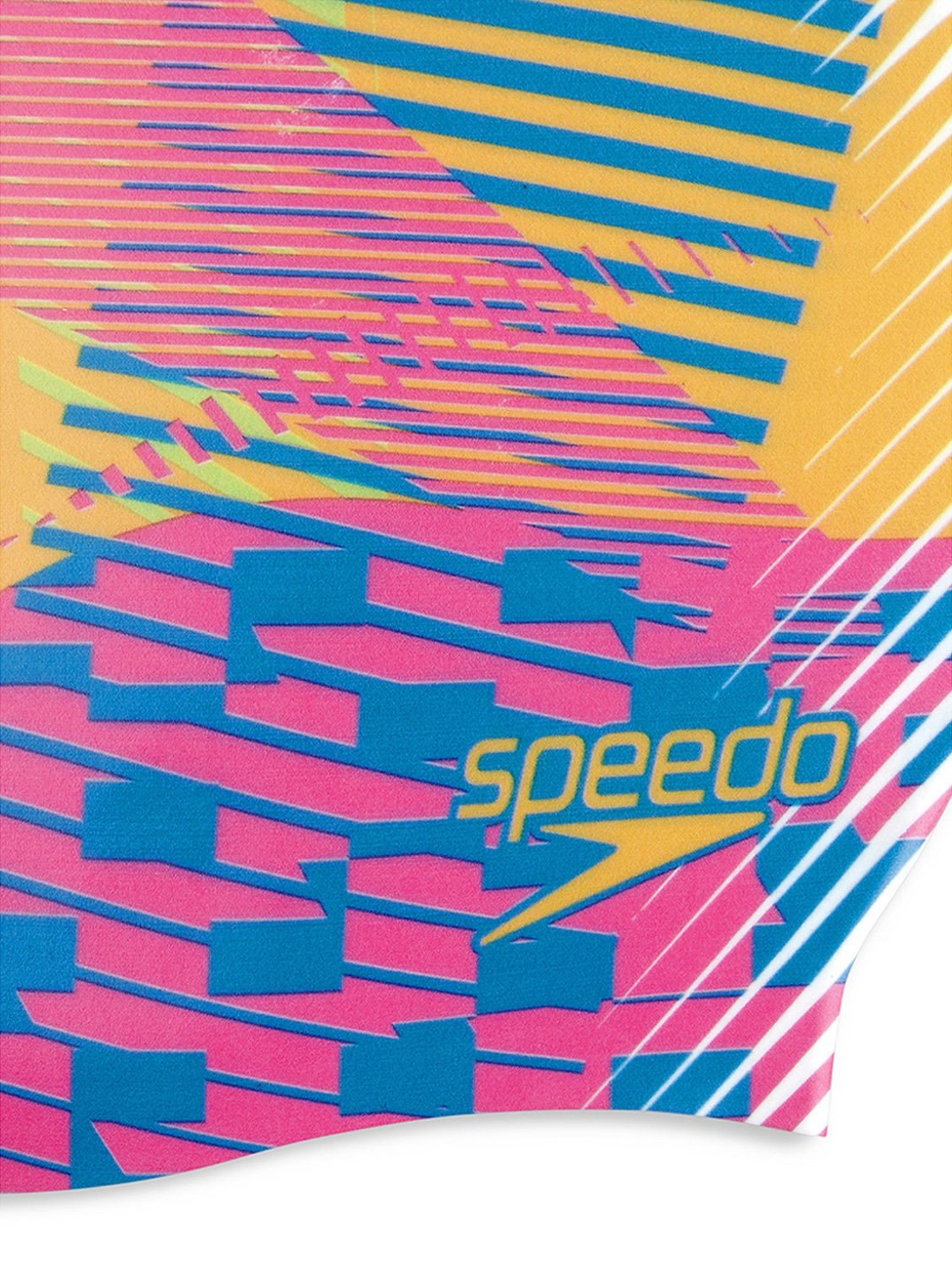 Speedo Unisex Digital Printed Swim Cap (Multicolor)