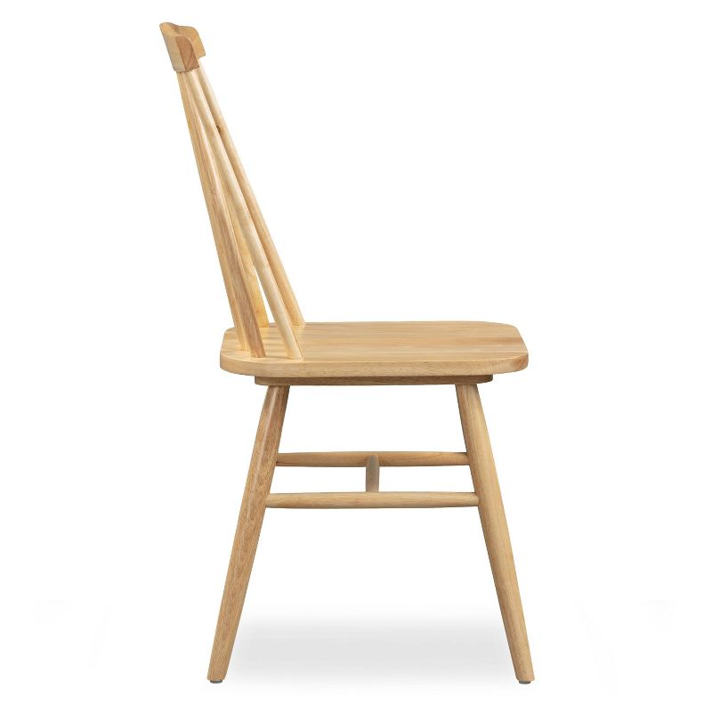 Set of 2 Set Claude Dining Chair Natural - Poly & Bark